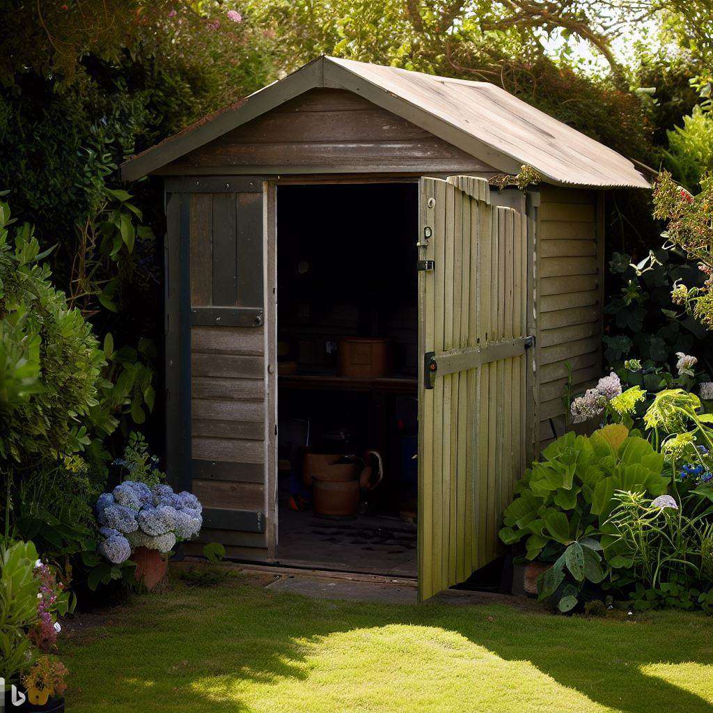 basic landscaping tools in your shed